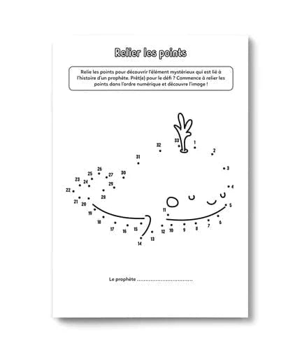 Colorie et apprends : Les 25 prophètes cités dans le Coran - DeeniLearn DeeniLearn Livre Islam Enfant 9782931241219 Librairie Musulmane Al-imen