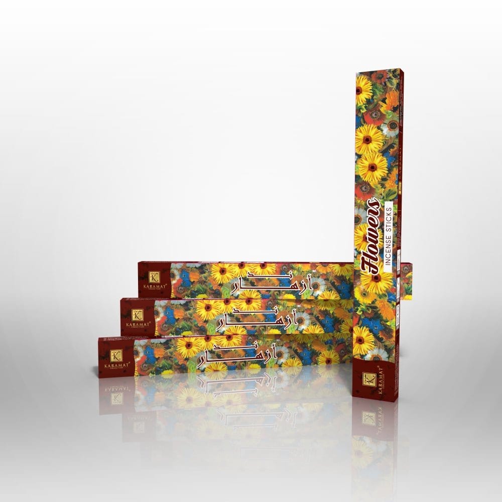 Encens flowers MOYEN FORMAT Karamat Collection Pour la Maison 47031597 Librairie Musulmane Al-imen