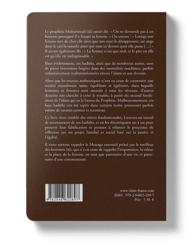 Faux Hadiths au sujet de la Femme, de Maryam Atiya Tawhid Livre Islam Femme 9782848622897 Librairie Musulmane Al-imen
