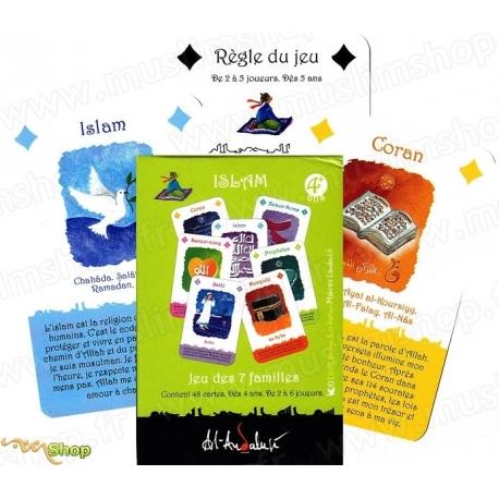 Jeu de cartes des 7 Familles de l'Islam Sana Jeu Islam 3700495400244 Librairie Musulmane Al-imen
