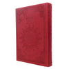 Coran Tajwid - Lecture Warsh en Couverture Cuir Luxueuse (avec index des mots et des sujets), taille : 14x20 cm - Rouge