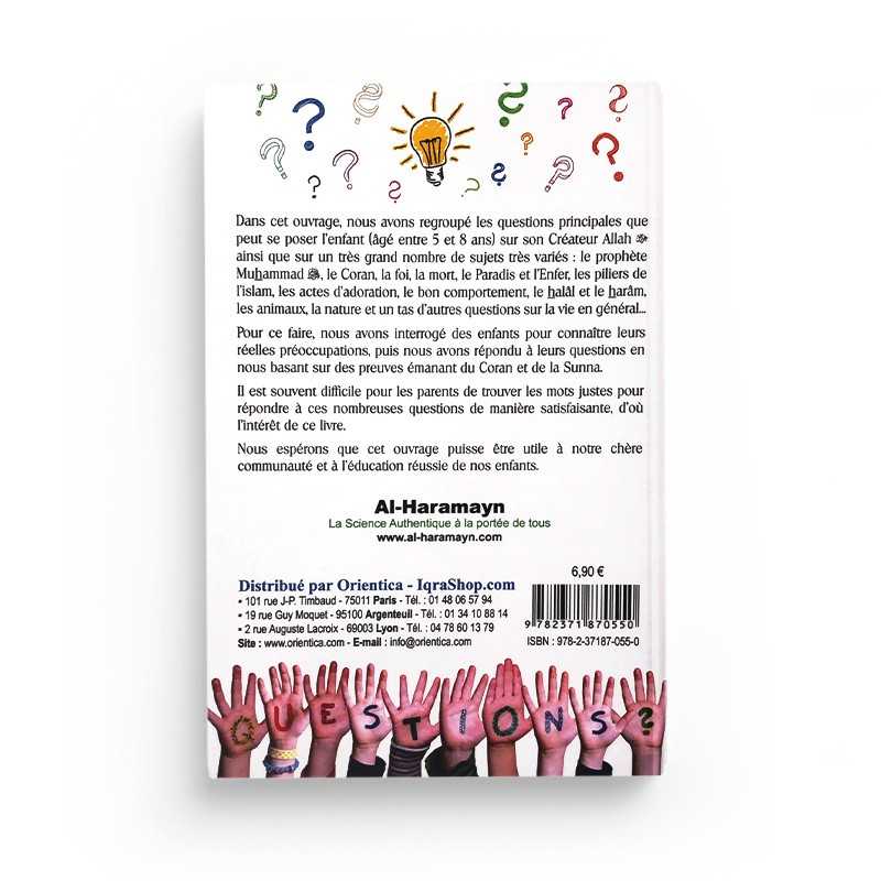 Dis, c’est qui Allah ? Questions d’enfants et leurs réponses (5/8 ans) - éditions Al-Haramayn - Verso