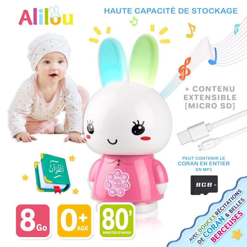 Alilou Le petit Lapinou Mouslim Al-imen Jeu Islam Librairie Musulmane Al-imen