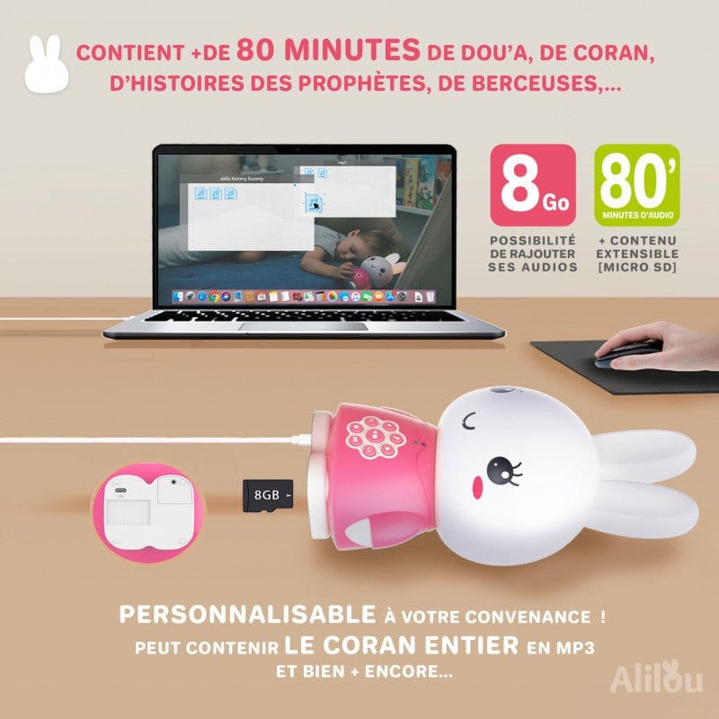 Alilou Le petit Lapinou Mouslim Al-imen Jeu Islam Librairie Musulmane Al-imen
