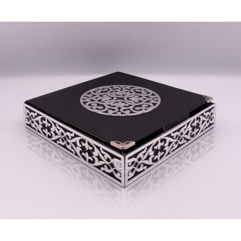 Coffret cadeau Al - imen : Box (Saint Coran Arabe de Poche + Chapelet) Crème Grand (17x24) Al - imen