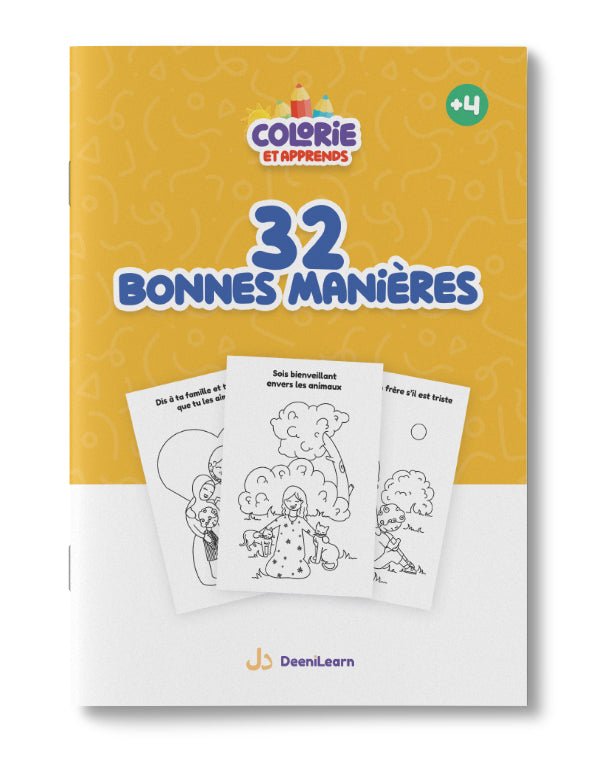 Colorie et Apprends : 32 bonnes manières disponible chez Al - imen