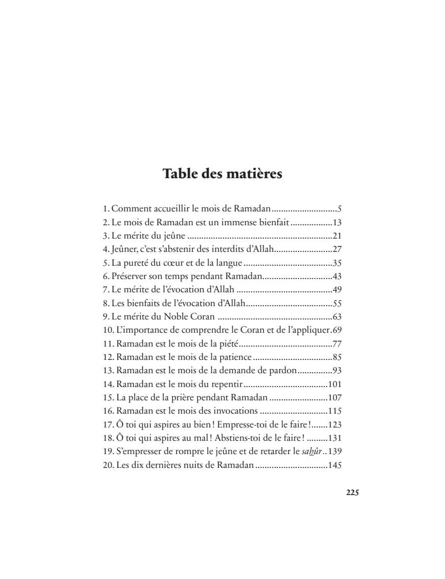 Comment accueillir le mois de Ramadan par Cheikh ‘Abd al-Razzâq al-Badr Al-Bayyinah Livre > Islam 9782385551032 Librairie Musulmane Al-imen