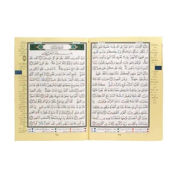Coran Al-Tajwid Lecture Hafs ('Amma + Tabâraka + Qad Sami'a) Dar Al Ma'rifa Livre Coran Tajwid Hafs 9789933423100 Librairie Musulmane Al-imen