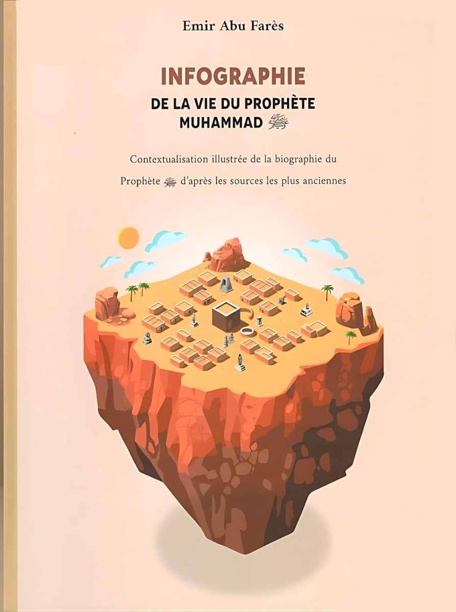 Infographie de la vie du prophète Muhammad par Emir Abu Fares Al - imen