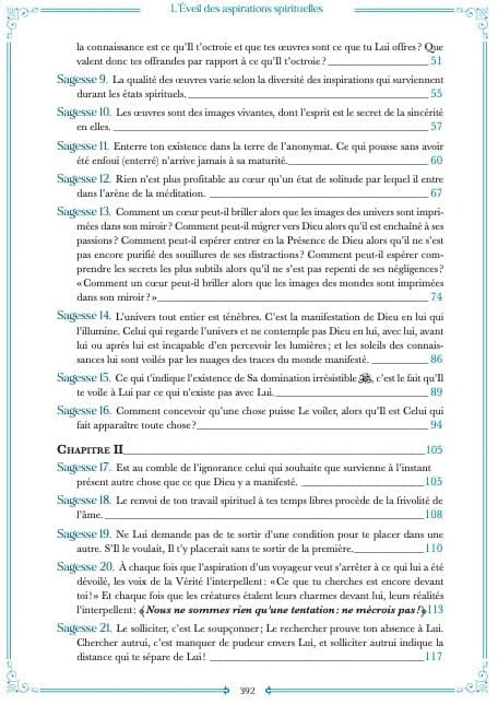 L’éveil des aspirations spirituelles – Commentaire des Sagesses d’Ibn ‘Atâ’ Allâh Al Bouraq Livre > Islam > Foi et Spiritualité 9791022504911 Librairie Musulmane Al-imen