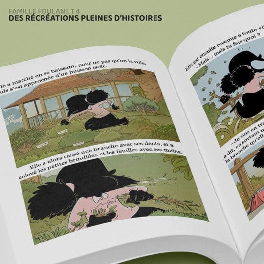 La famille Foulane (tome 4) - Des récréations pleines d'histoires - Bdouin BDouin Livre Islam Enfant 9789998797864 Librairie Musulmane Al-imen