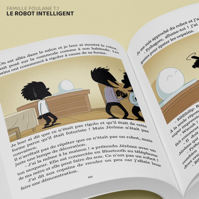 La Famille Foulane (Tome1) - Le Robot Intelligent BDouin Al - imen