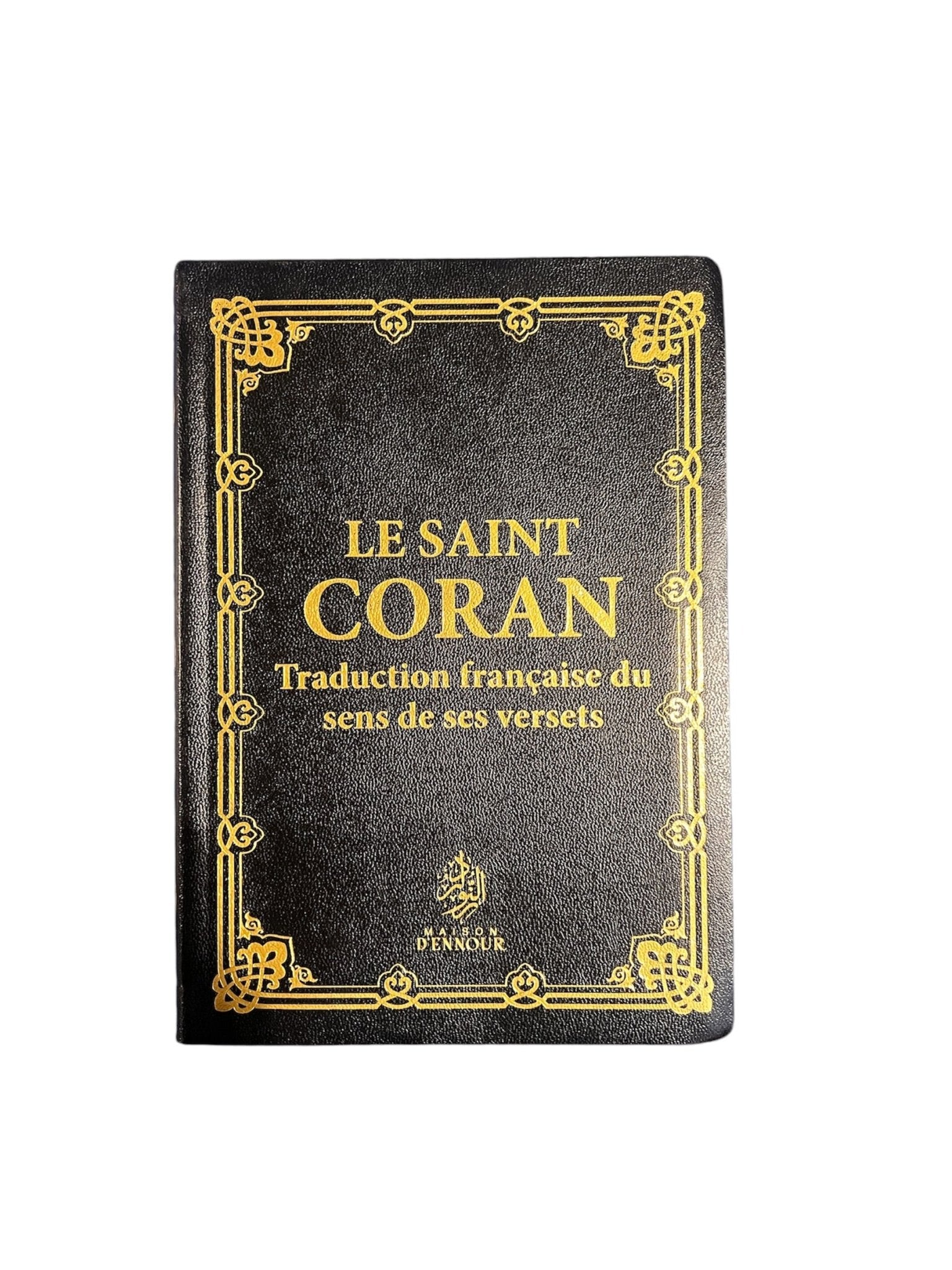 Le Coran traduction française du sens de ses versets (FR) Maison Ennour 14x20cm Noir - Coran par Maison d'Ennour disponible chez Al - imen