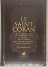 Le Saint Coran en Français, Arabe et Phonétique - Format (17 x 24 cm) - Éditions Al Bouraq Marron - Coran par Al Bouraq disponible chez Al - imen