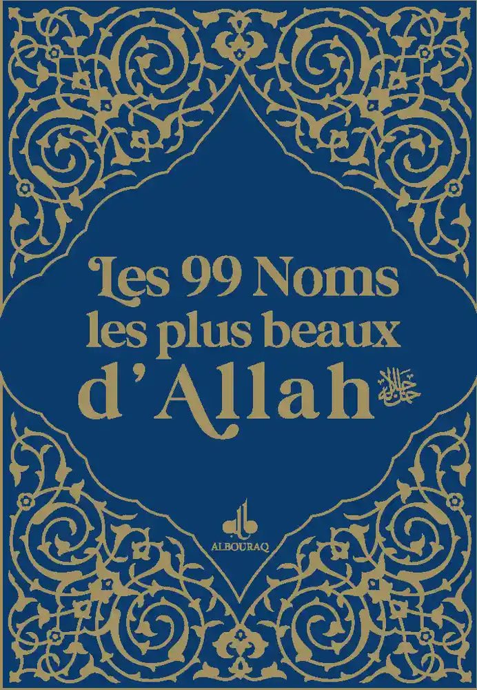 Les 99 noms les plus beaux d'Allah - Format Poche (9x13 cm) (Differents Coloris) Bleu - Livres par édition par Al Bouraq disponible chez Al - imen