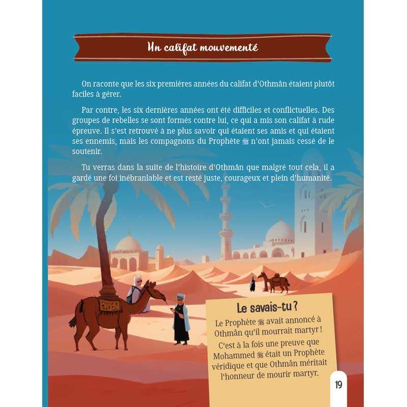 L’histoire du compagnon Othmân ibn Affân - Editions Al - Hadîth - L&S Al - imen