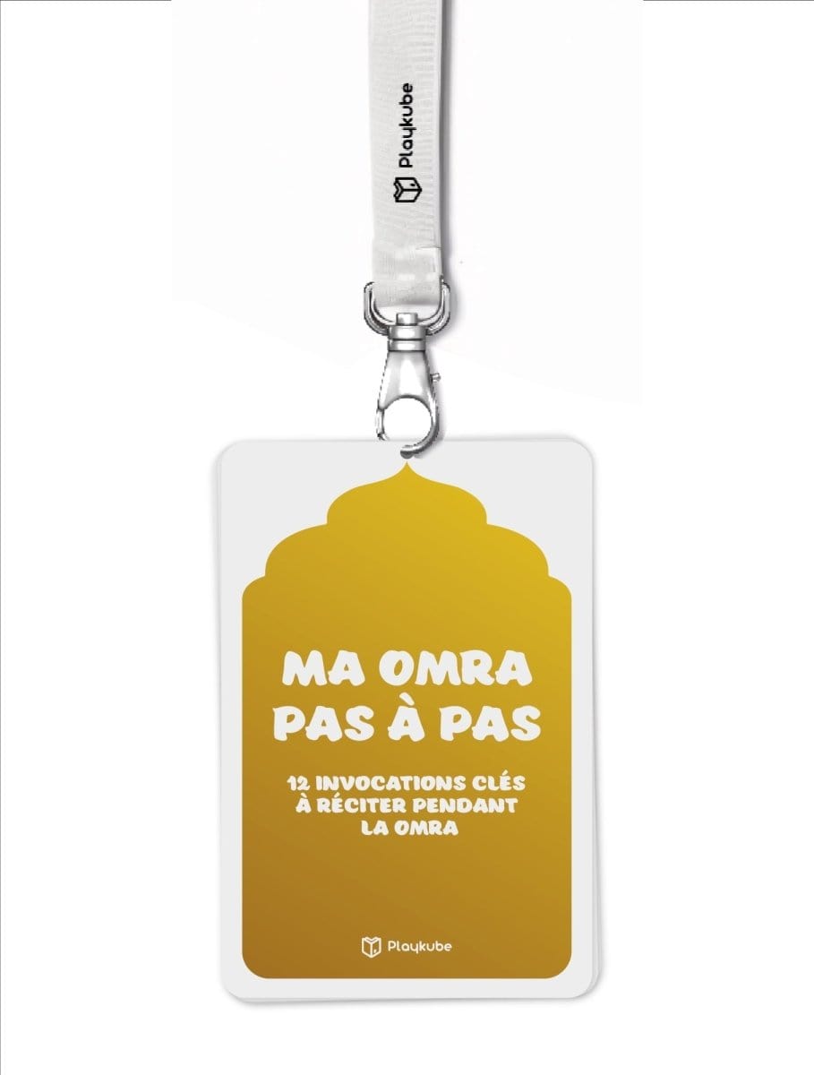 Ma Omra Pas À Pas - 12 Invocations Clés À Réciter Pendant La Omra - Adulte Playkube Livre Islam Blanc 9782958182083 Librairie Musulmane Al-imen
