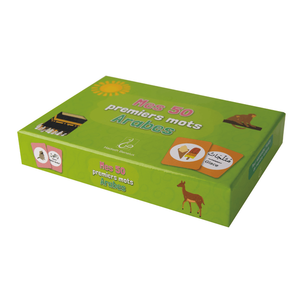 Mes 50 premiers mots arabes - Box cartes - Hadieth Benelux Hadieth Benelux Jeu Islam 6013843550582 Librairie Musulmane Al-imen