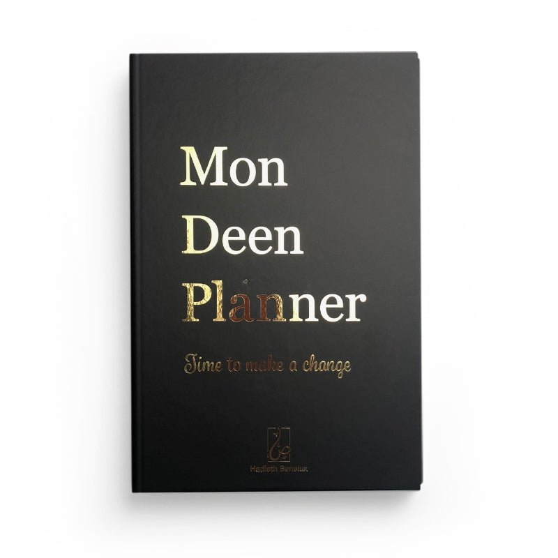 Mon Deen Planner en Français - Couleur Noir - Livres par édition par Hadieth Benelux disponible chez Al - imen