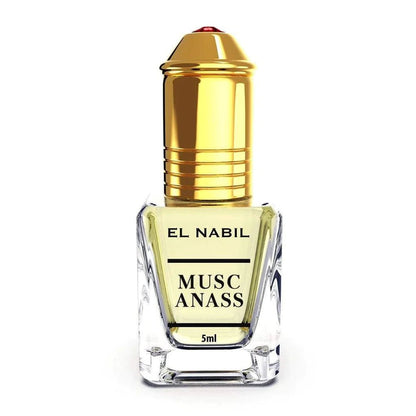 Musc Anass pour Hommes et Femmes - El Nabil - 5 ml Al - imen