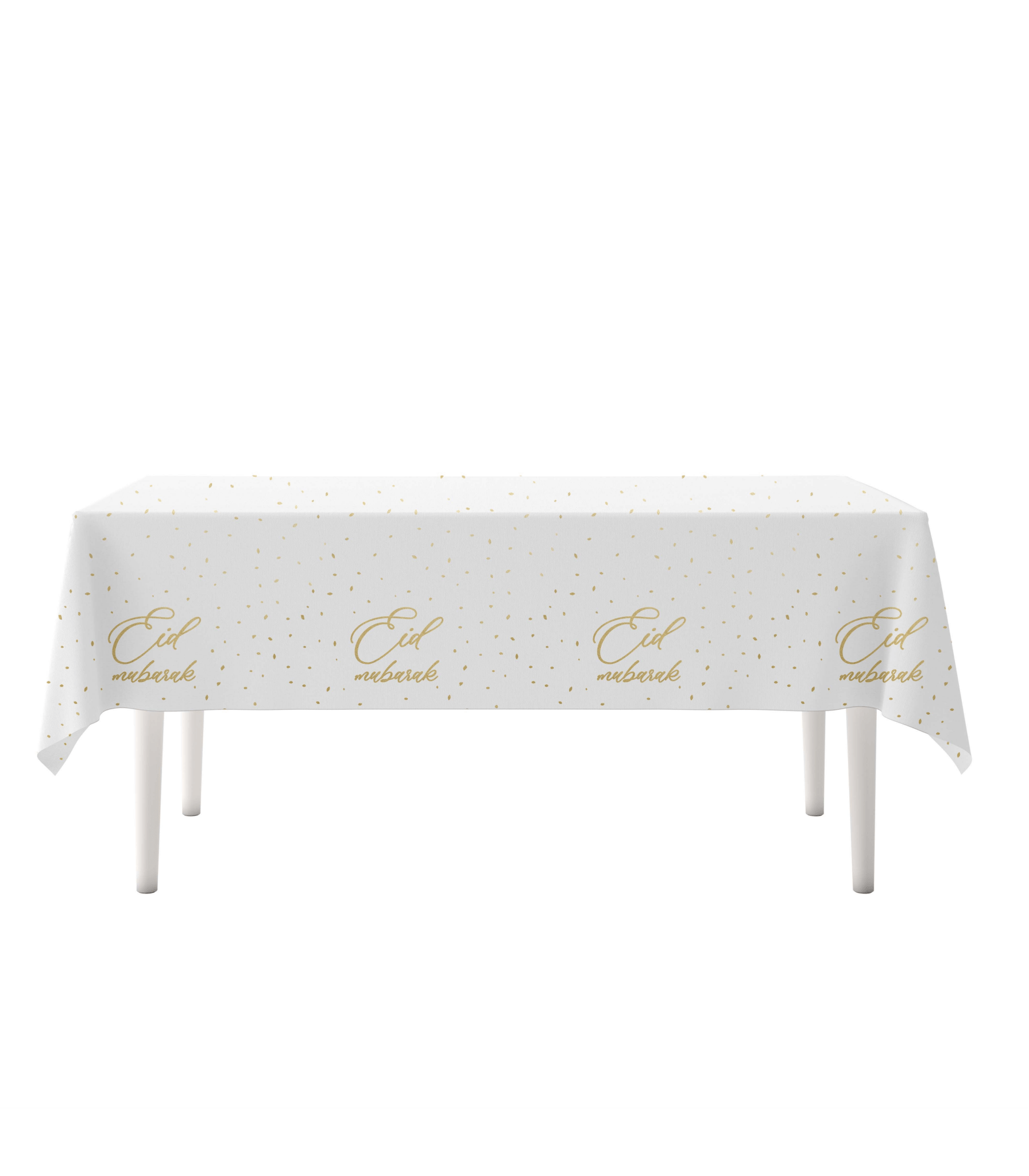 Nappe Eid Moubarak Hadieth Benelux Décorations Taupe 6013842540508 Librairie Musulmane Al-imen