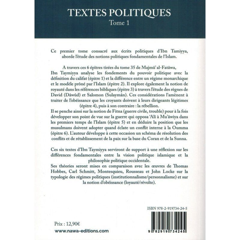 Précis de grammaire de l'Arabe, de Ibn Jinnî, Bilingue (Français-Arabe) Sabil Livres > Islam > Apprendre l'Arabe 9791094267189 Librairie Musulmane Al-imen