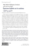 Quarante hadiths sur le soufisme d'Abû ‘Abd al - Rahmân al - Sulamî Al - imen