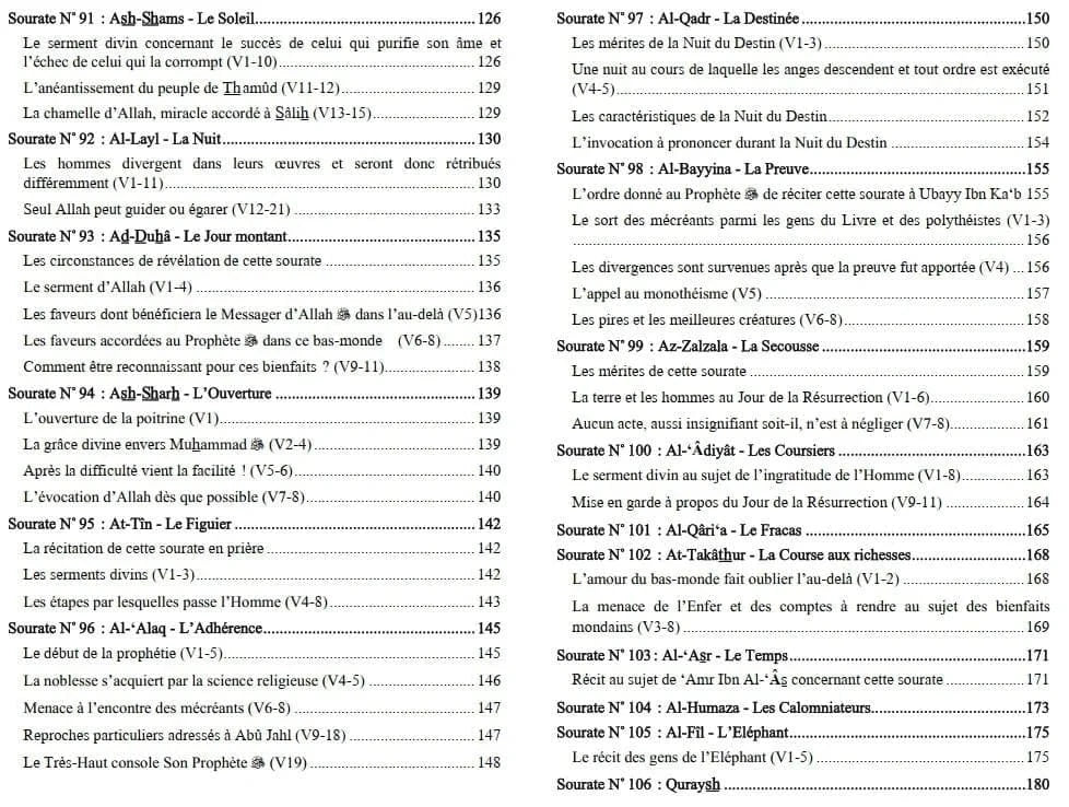 Sahîh Tafsîr Ibn Kathîr : Juz' 'Amma - Commentaire Authentique de Chapitre 'Amma avec Al - Fâtiha et Ayat Al - Kursî Al - imen