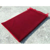 Tapis De Prière Velours Luxe Couleur Unie - ROUGE ESPAGNE disponible chez Al - imen